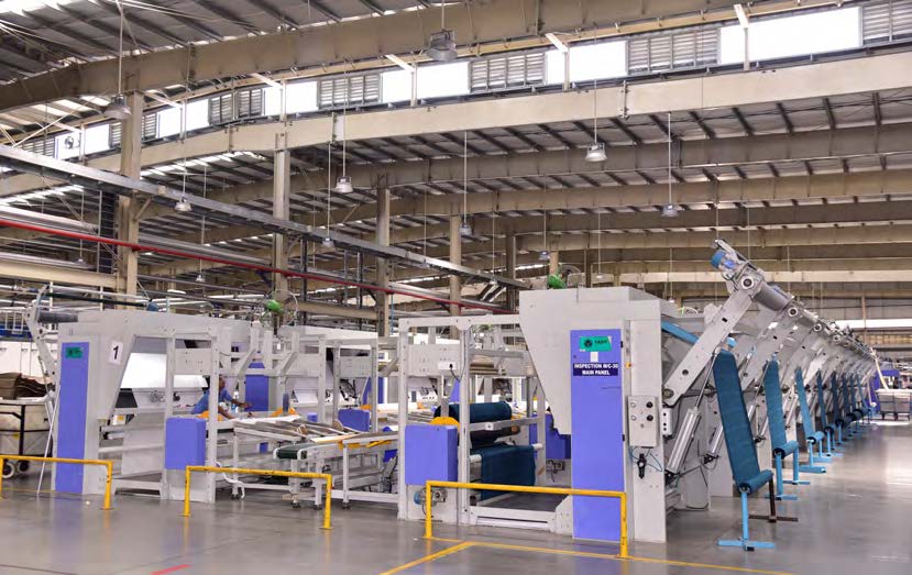 A garment factory in India