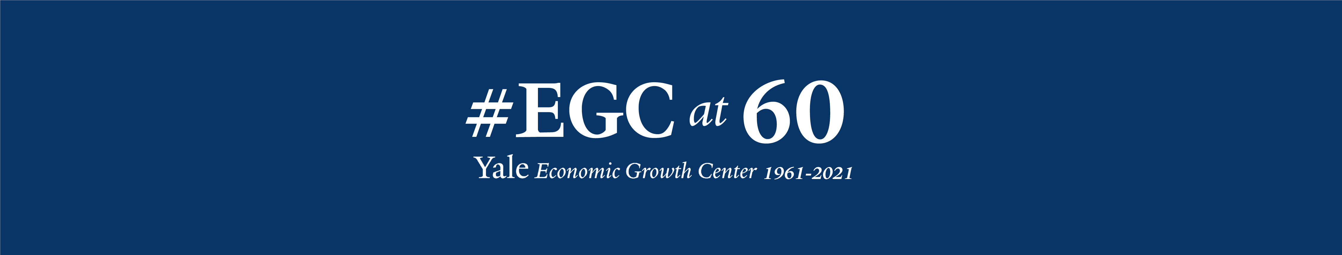 EGC at 60 Logo