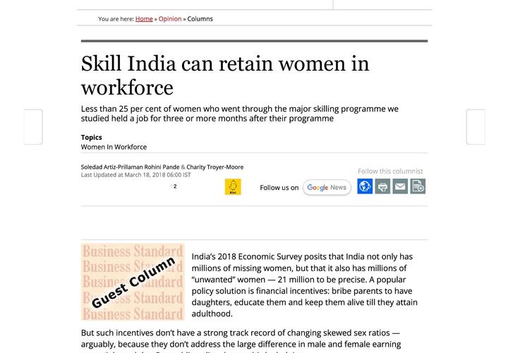 Skills Women India 2