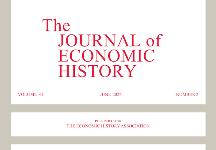 Image showing the cover of the journal of economic history