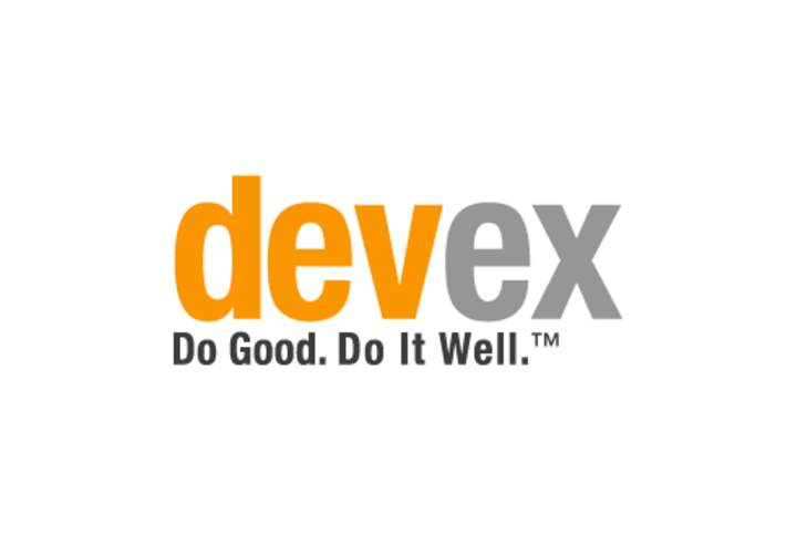 Image showing the logo of Devex, a social enterprise and media platform for the global development community