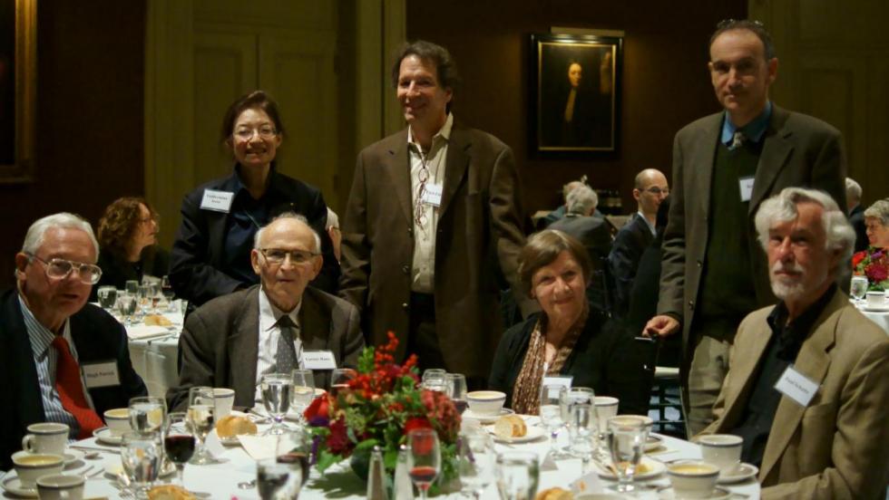 Faculty members at the 50th anniversary celebration