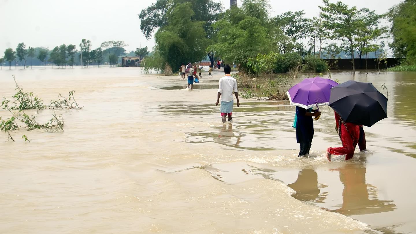 Aftermath of floods in Bihar